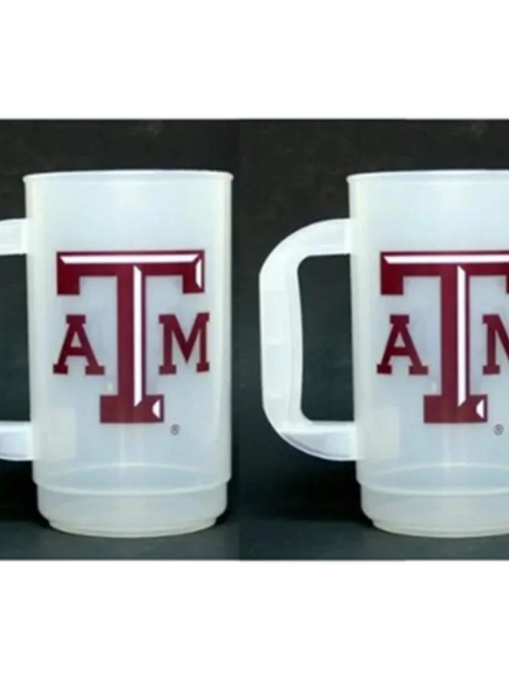 Texas A&M Aggies 2-Pack 16oz Plastic Beer Mugs - Official NCAA Merchandise